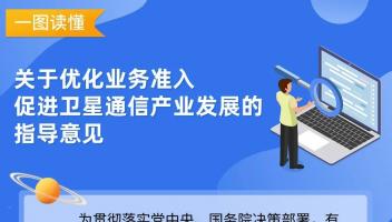 一圖看懂《關(guān)于優(yōu)化業(yè)務(wù)準(zhǔn)入促進(jìn)衛(wèi)星通信產(chǎn)業(yè)發(fā)展的指導(dǎo)意見(jiàn)》